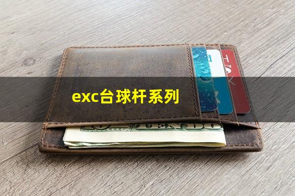 exc台球杆系列