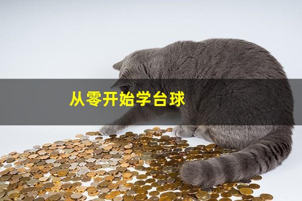 从零开始学台球