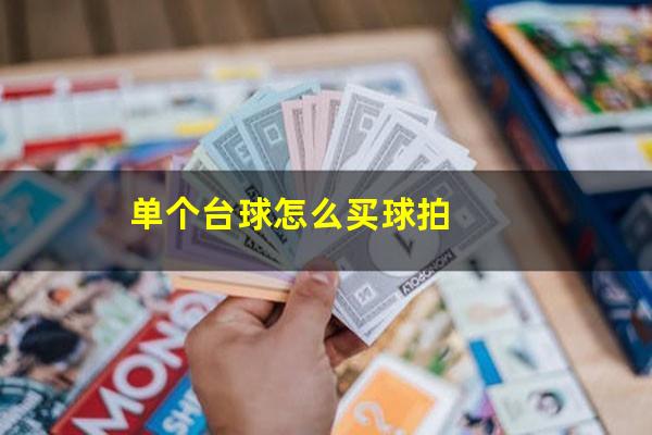 单个台球怎么买球拍