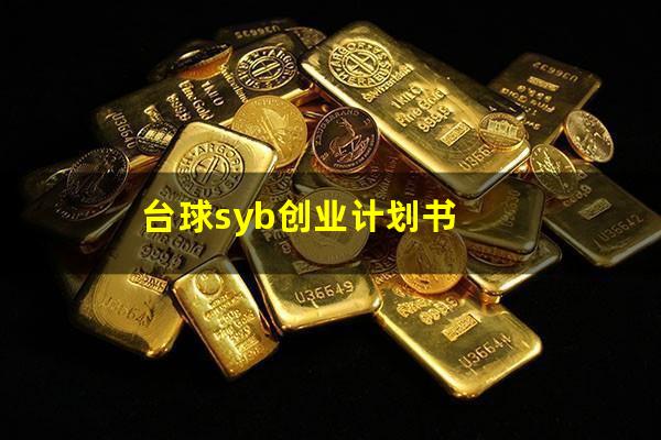台球syb创业计划书
