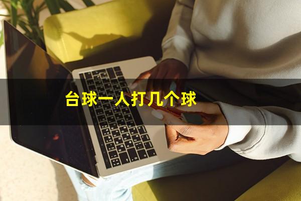 台球一人打几个球