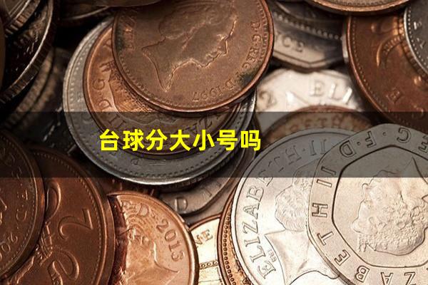 台球分大小号吗