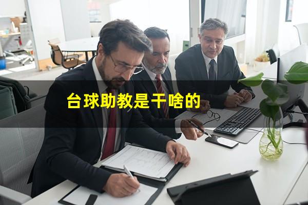 台球助教是干啥的