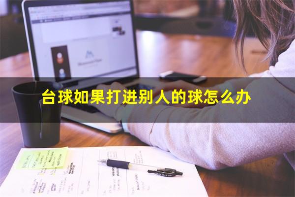 台球如果打进别人的球怎么办