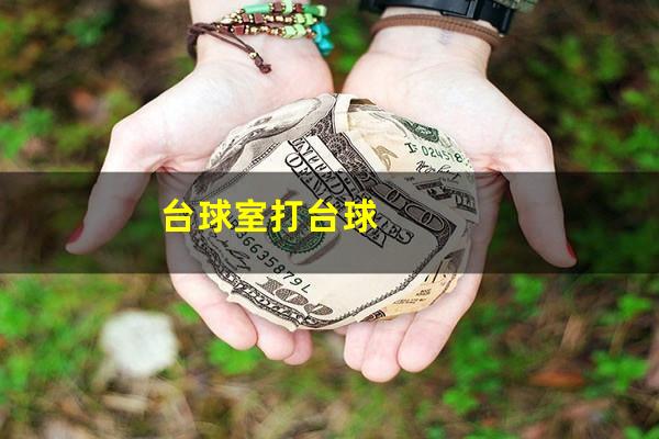 台球室打台球