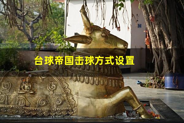 台球帝国击球方式设置
