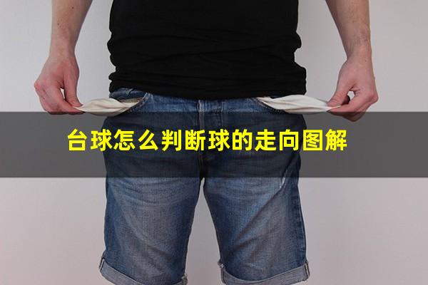 台球怎么判断球的走向图解