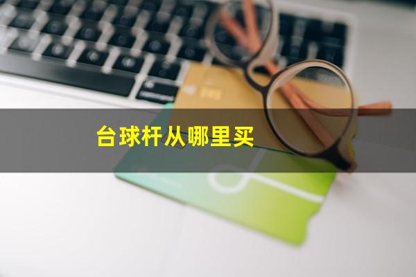 台球杆从哪里买