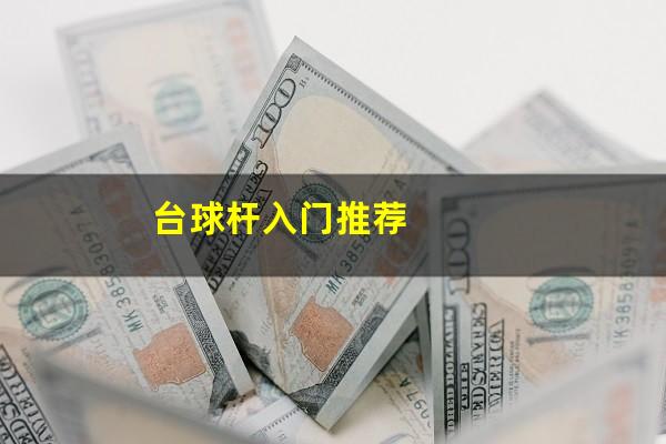 台球杆入门推荐