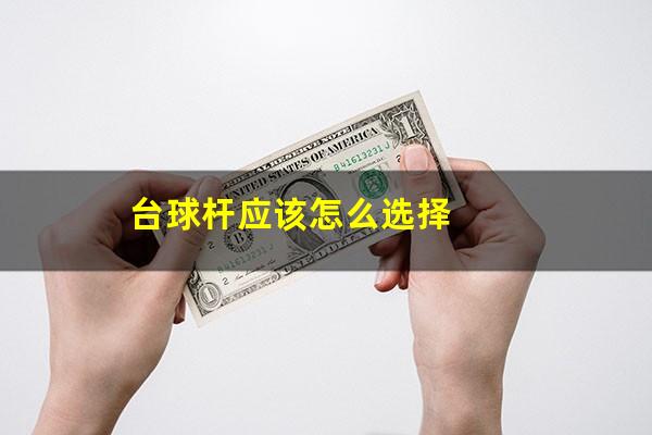 台球杆应该怎么选择