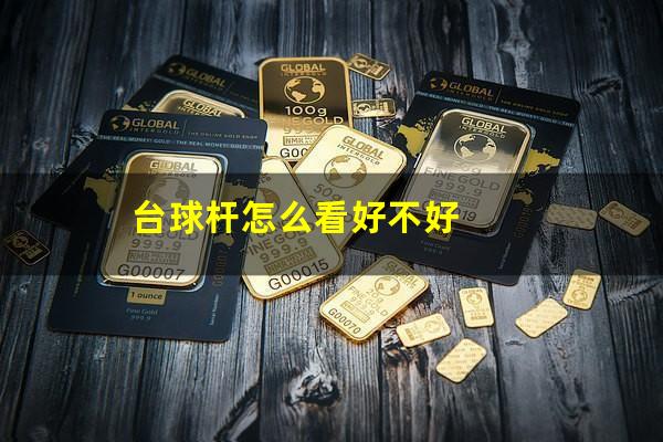 台球杆怎么看好不好