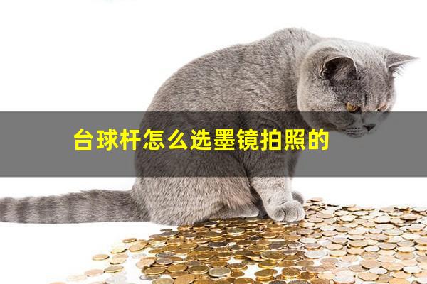 台球杆怎么选墨镜拍照的