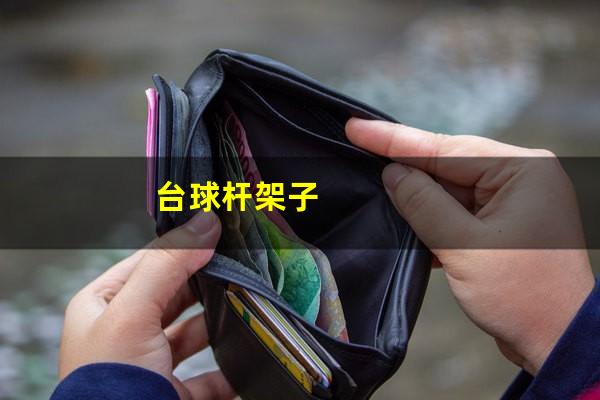 台球杆架子