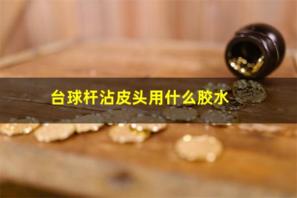 台球杆沾皮头用什么胶水