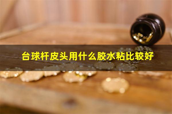 台球杆皮头用什么胶水粘比较好