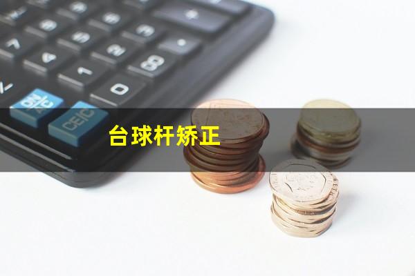 台球杆矫正