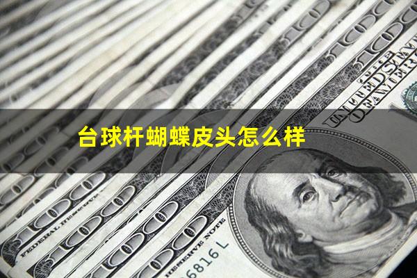 台球杆蝴蝶皮头怎么样