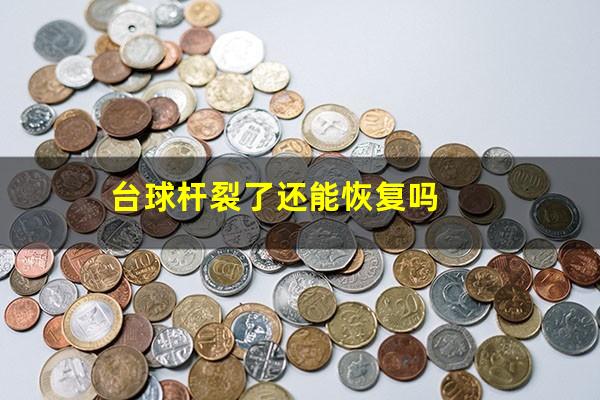 台球杆裂了还能恢复吗