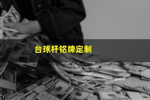 台球杆铭牌定制