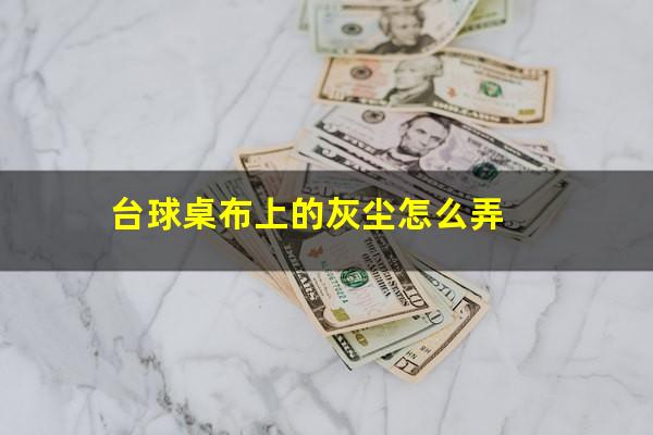 台球桌布上的灰尘怎么弄