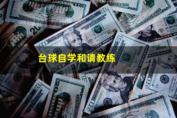 台球自学和请教练