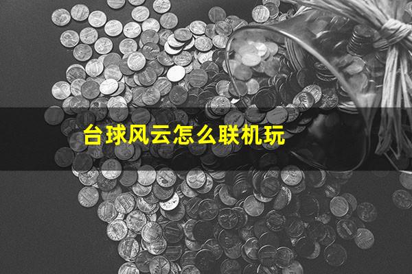 台球风云怎么联机玩