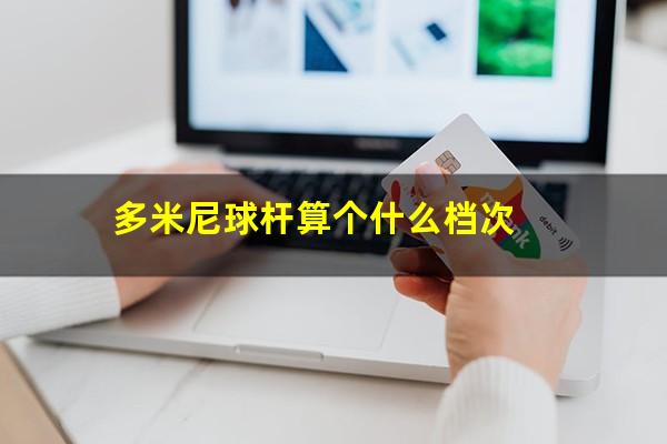 多米尼球杆算个什么档次