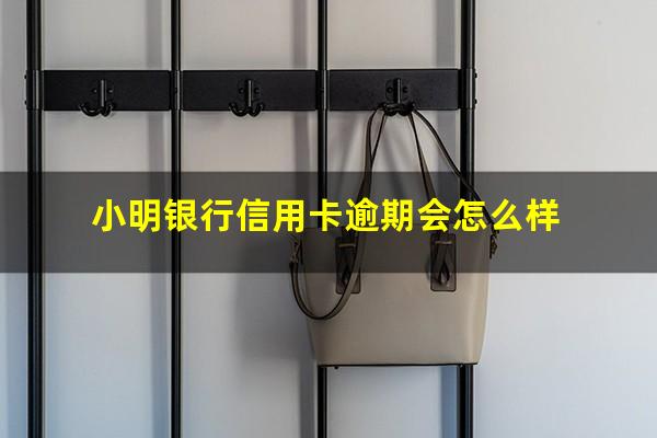 小明银行信用卡逾期 小明银行信用卡逾期会怎么样