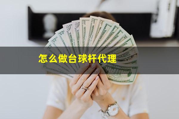 怎么做台球杆代理