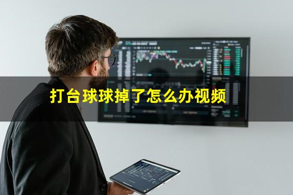 打台球球掉了怎么办视频