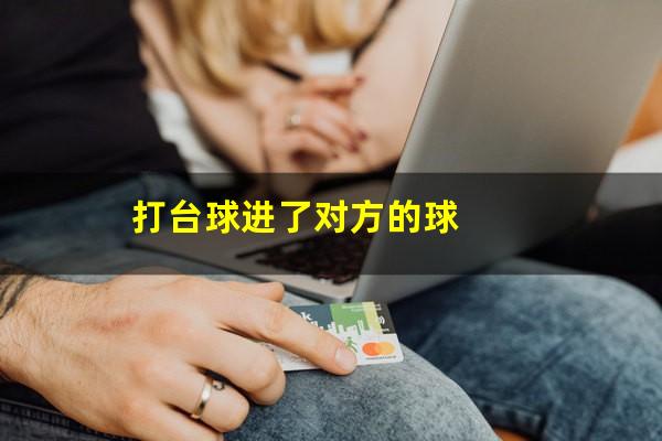 打台球进了对方的球