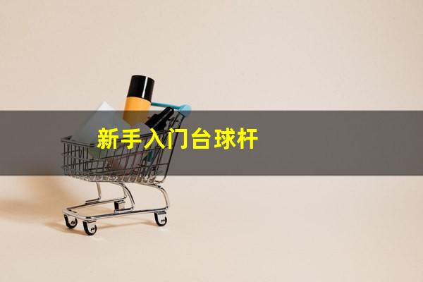 新手入门台球杆