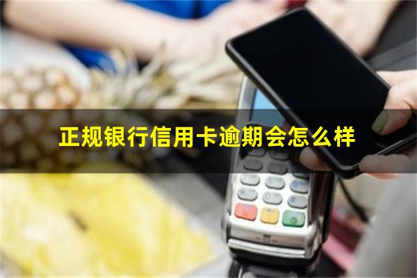 正规银行信用卡逾期 正规银行信用卡逾期会怎么样