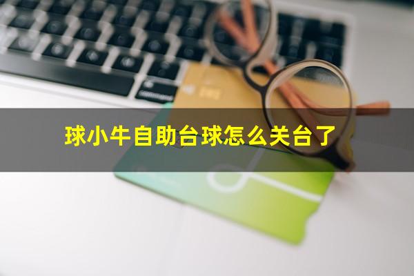 球小牛自助台球怎么关台了