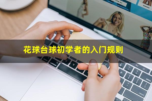 花球台球初学者的入门规则