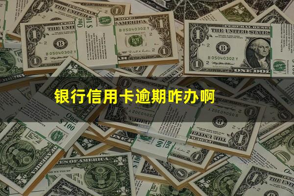 银行信用卡逾期咋办 银行信用卡逾期咋办啊